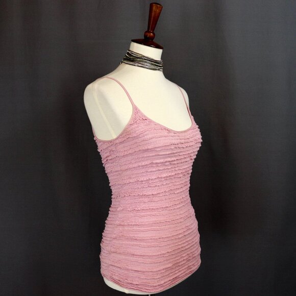 Valentino Vintage 2000's Tank Top Pink Small - XS Camisole - Picture 8 of 14